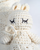 detail shot of Karo the Softie Kangaroo Crochet Toy