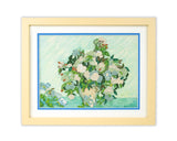 Framed Art-Size Artist Series - Roses, van Gogh