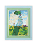 Framed Art-Size Artist Series - Woman with a Parasol, Monet