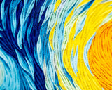 Gallery Artist Series - Quilled Starry Night, Van Gogh