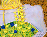 Gallery Artist Series - Quilled The Kiss, Klimt