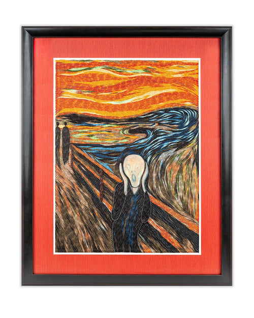 Gallery Artist Series - Quilled The Scream, Munch