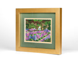 Framed Artist Series - Quilled The Artist's Garden at Giverny, Monet