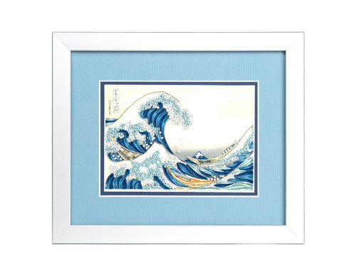 Framed Artist Series - Quilled The Great Wave off Kanagawa, Hokusai