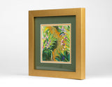 Framed Artist Series - Quilled The Path through the Irises, Monet