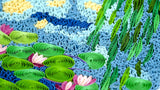 Framed Artist Series - Quilled Water Lilies 1916-19, Monet