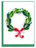 Mini Card, Holiday Wreath 
