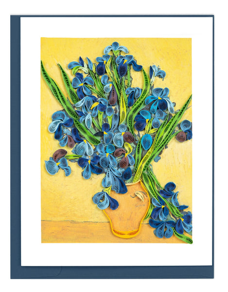 Quilled Artist Series - Irises, Van Gogh