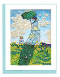 Artist Series – Woman with a Parasol, Monet