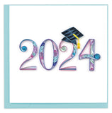 Quilled 2024 Grad Card