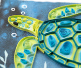 Quilled Decorative Sea Turtle Greeting Card