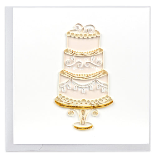 white wedding cake, 3 tiered, frosting