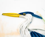 Quilled Great Blue Heron Greeting Card