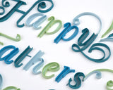 Detail of Quilled Happy Father's Day Card