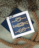 Quilled Nautical Knots Greeting Card