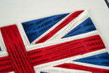 Quilled Union Jack Flag Greeting Card
