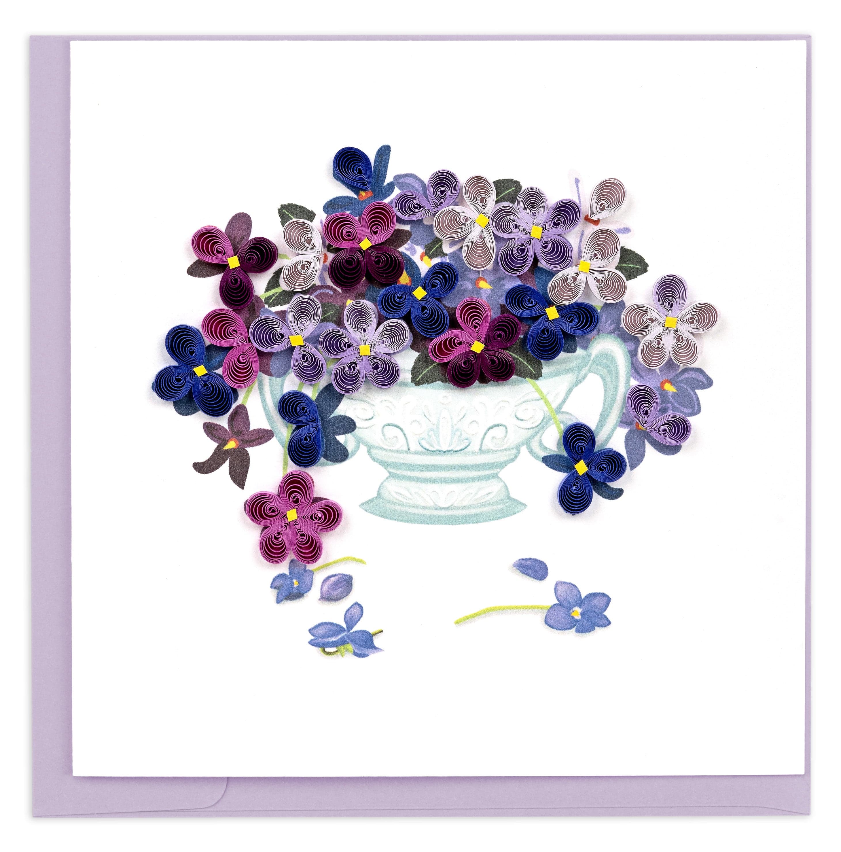Flower Bouquet Quilling Card - Global Gifts