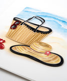Detail of Quilled Vitamin Sea Greeting Card
