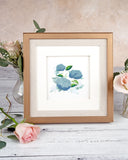 Quilled Wild Hydrangeas Greeting Card