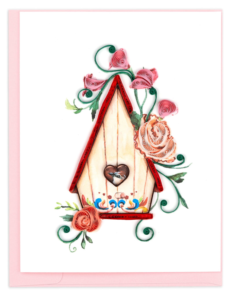 Quilled Birdhouses Note Card Box Set Quilling Card