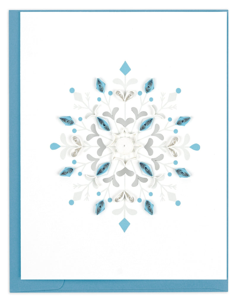 Quilled Snowflake Note Card Box Set – Quilling Card