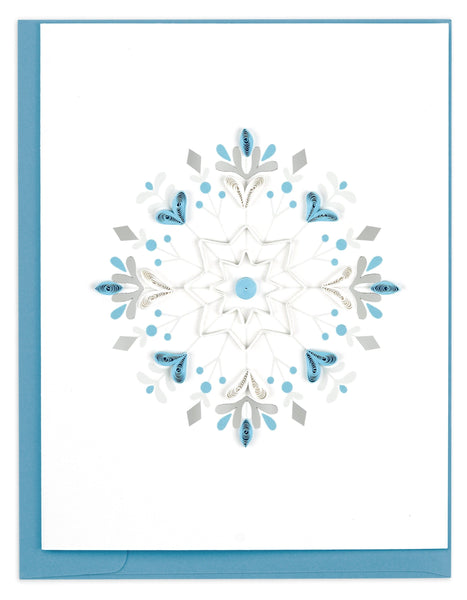 Quilled Snowflake Note Card Box Set – Quilling Card