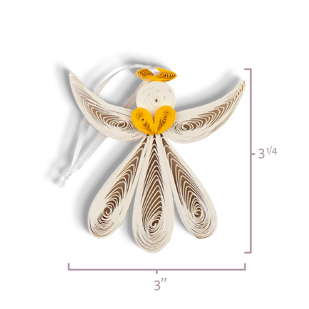 Quilled Angel Ornaments Box Set Quilling Card
