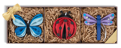 Quilled Insect Ornaments Box Set