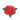 Rose Ornament - Single - Quilling Card - Ornament