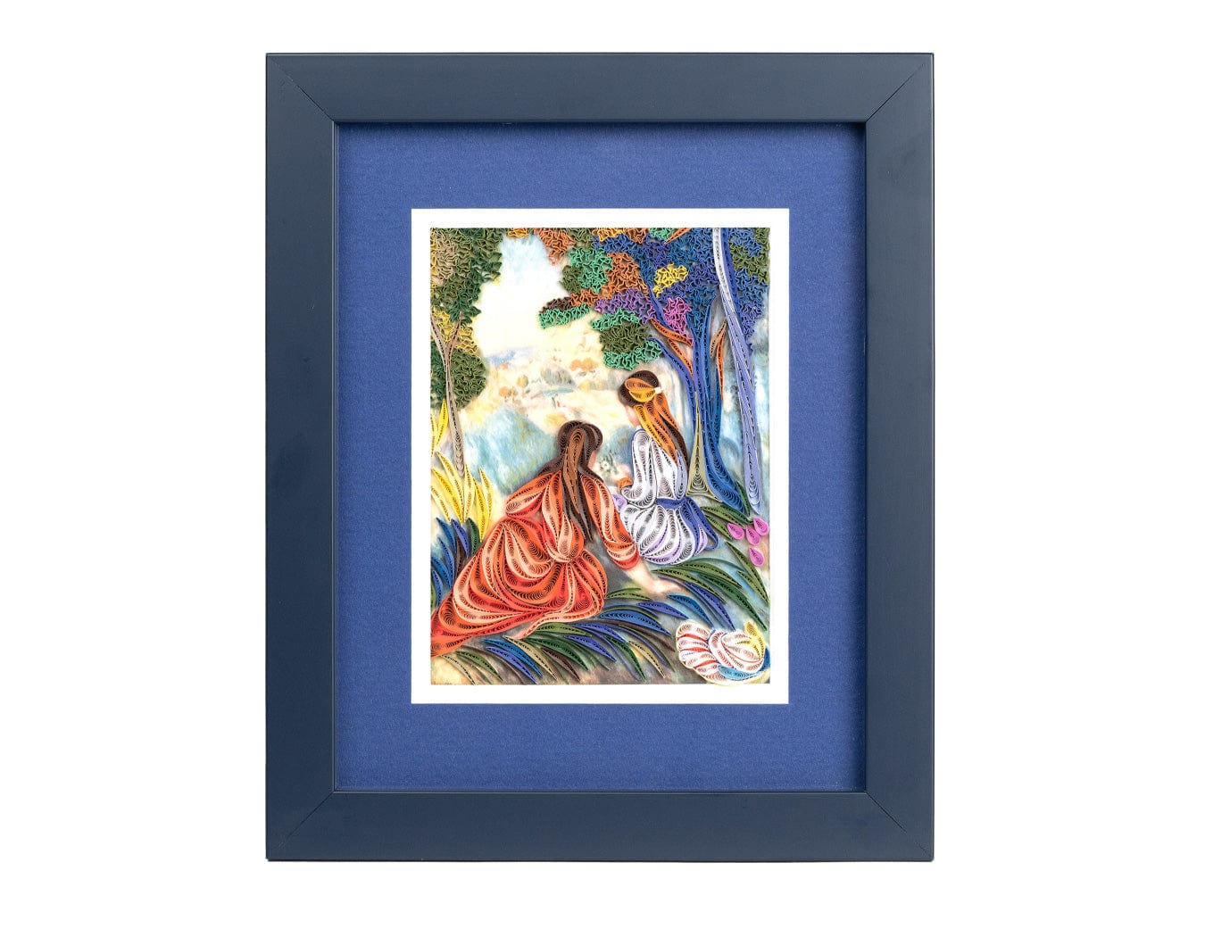 Framed Artist Series - Quilled In the Meadow, Renoir