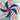 Quilled 4th of July Pinwheels Greeting Card - Quilling Card - Greeting Card