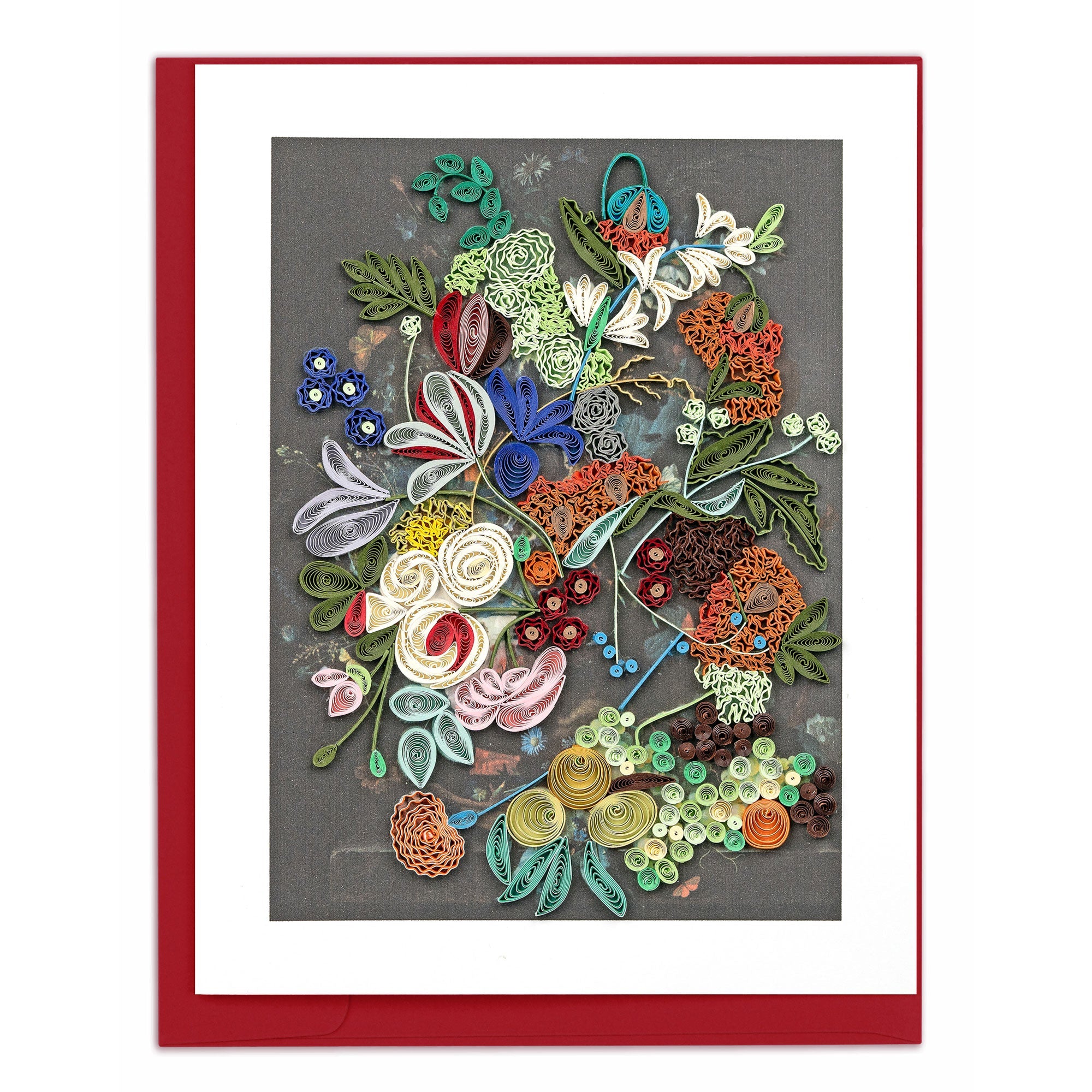 Quilled Artist Series – Still Life with Flowers and Fruit, van Huysum