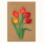 Tulips Handmade Card