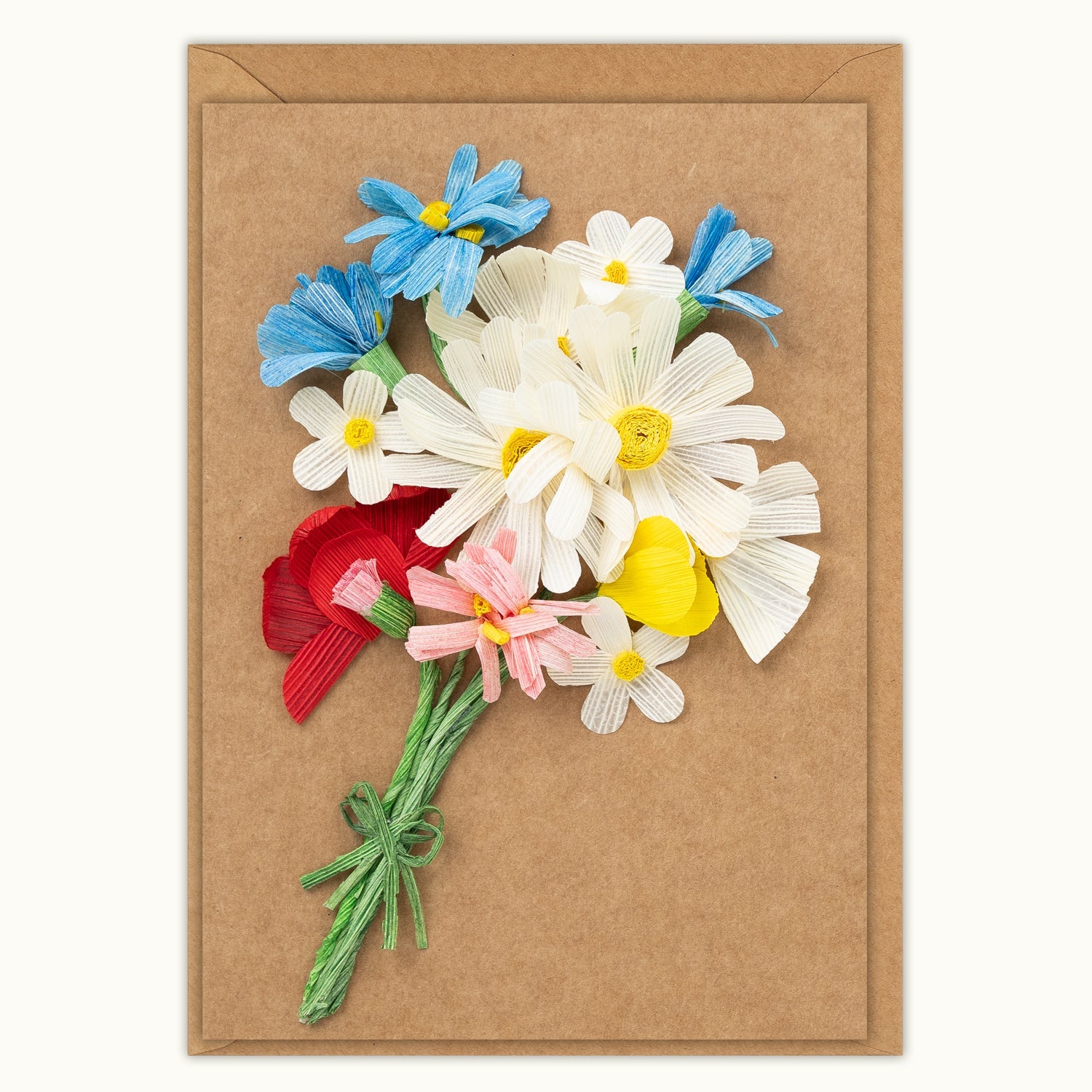 Wildflower Bouquet Handmade Card