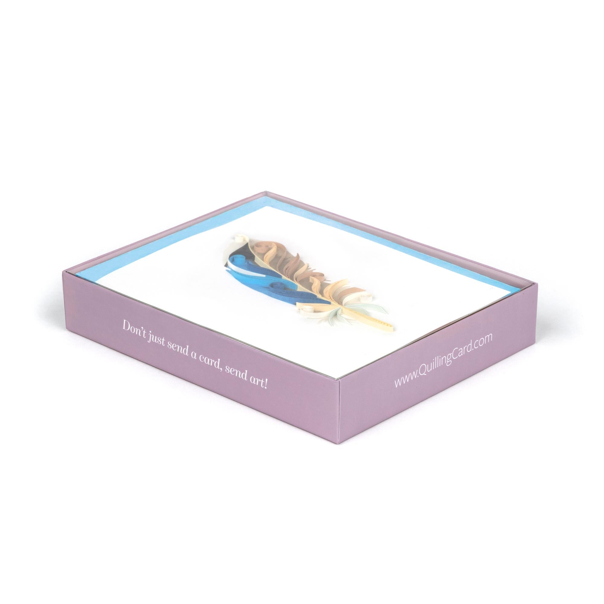 Feather Note Card Box Set