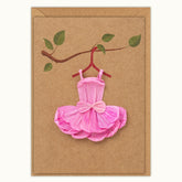 Baby Girl Baby Arrival Handmade Card