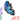 Quilled Birthday Flowers & Blue Butterflies Greeting Card - Quilling Card - Greeting Card