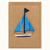 Sailboat Handmade Greeting Card