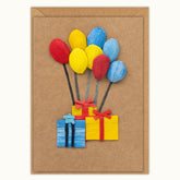 Gifts & Balloons Handmade Card