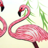 Quilled Flamingos Wall Art
