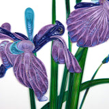 Quilled Iris Wall Art
