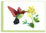 Quilled Hummingbird Notecard Box Set