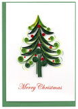 Quilled Christmas Tree Holiday Card Box Set