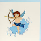 Quilled Cupid Greeting Card