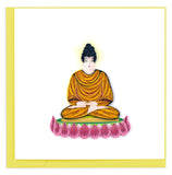 Quilled Buddha Greeting Card