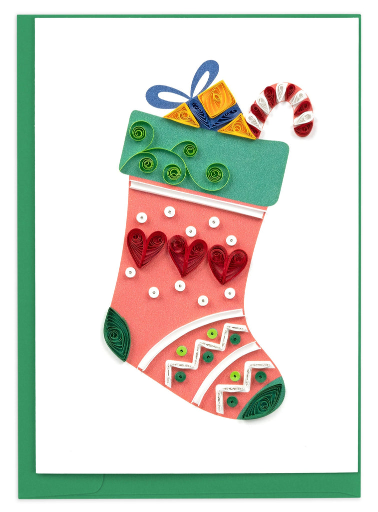 CreateaQuill DIY Quilling Kit Holiday Quilling Card