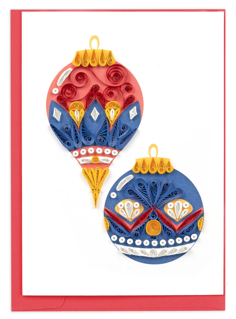 CreateaQuill DIY Quilling Kit Holiday Quilling Card