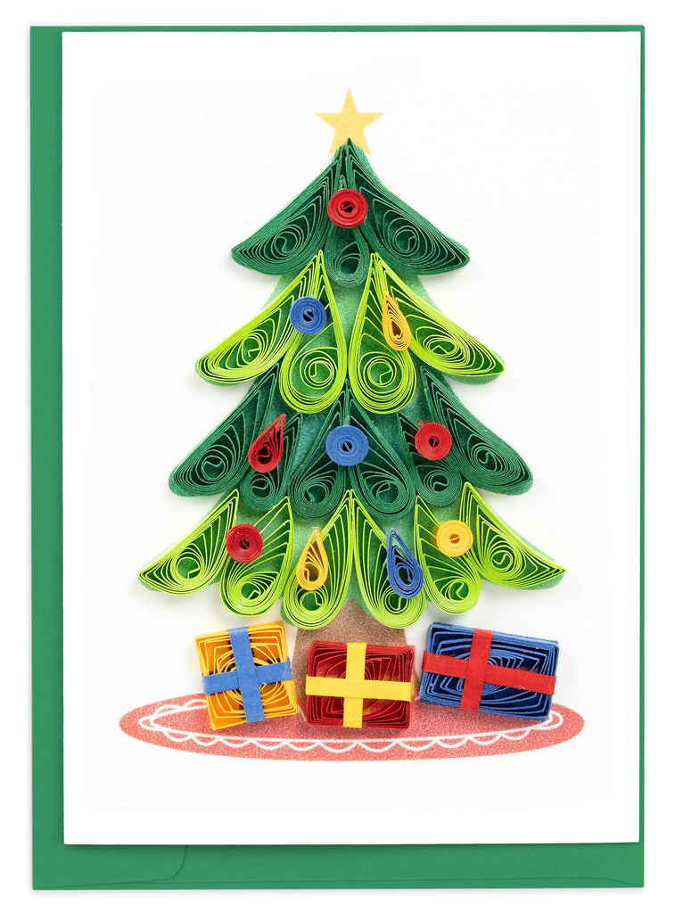 CreateaQuill DIY Quilling Kit Holiday Quilling Card
