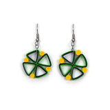 Lucky Clover Quilled Earrings
