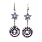 Milky Way Star Quilled Earrings